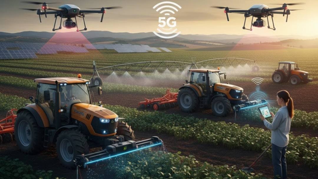 2026 tarımda 5G ve otonom traktörler